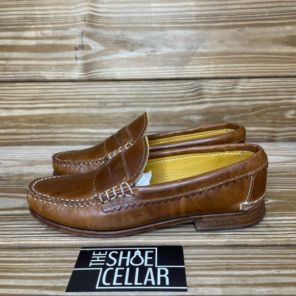 Quoddy Shoes Quoddy Womens 5 True Penny Loafer Loafer Brown Leather